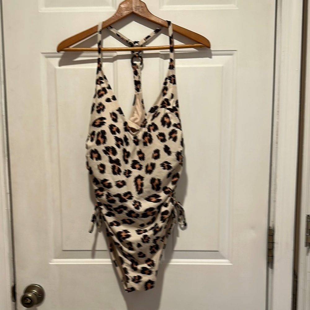 Kona Sol Cheetah One Piece Swimsuit